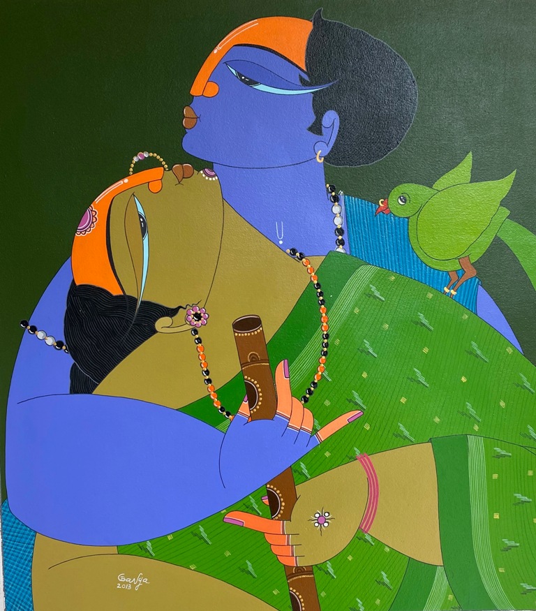 Radha and Krishna - W:57 x L:62